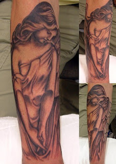 Cute Angel Tattoo Designs - Angel Tattoo Ideas for 2011