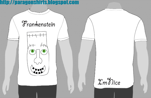 Frankenstein Shirt Design