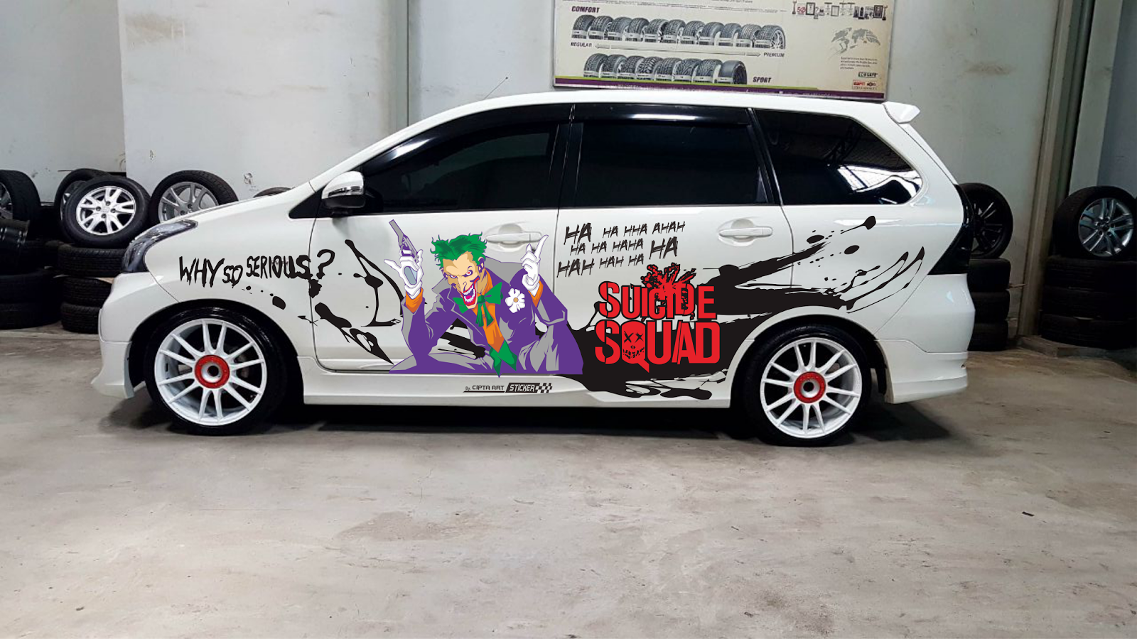 Gambar Stiker Mobil Avanza Veloz Modifotto