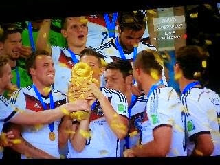 Jerman juara piala dunia 2014 di brazil, Jerman menang, Argentina tewas