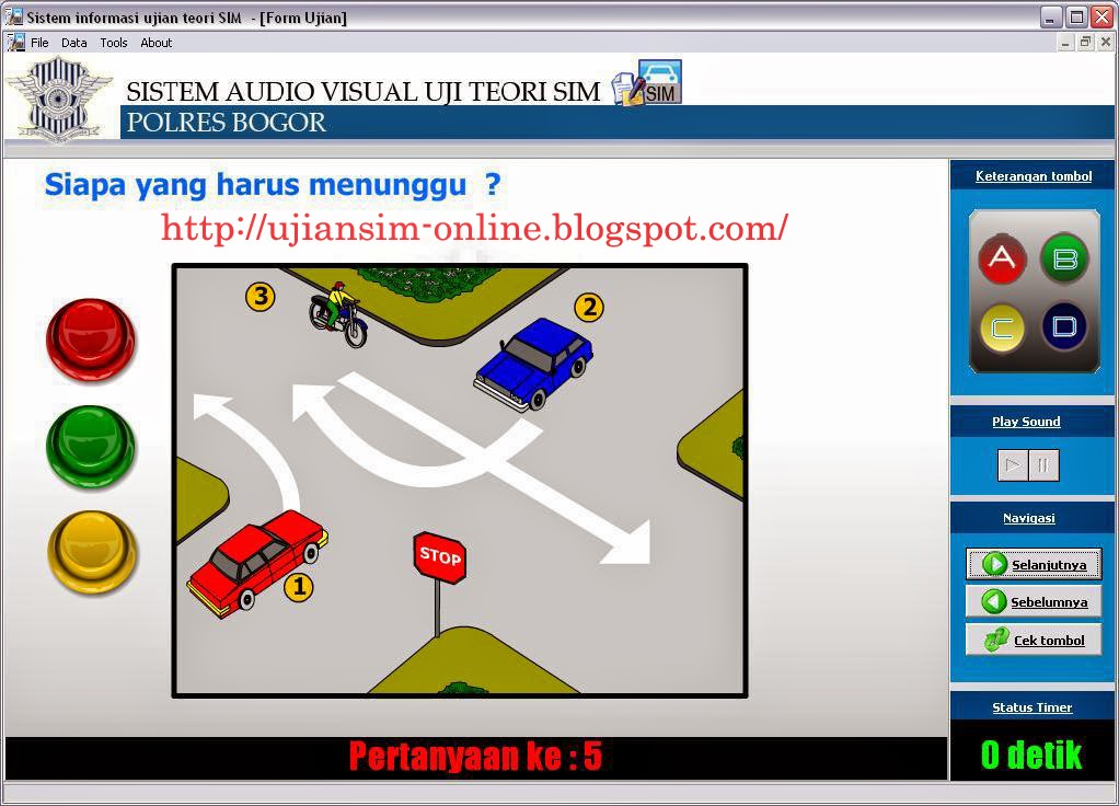 Populer 40+ Soal Tes Sim C 2020, Gambar Rambu Rambu
