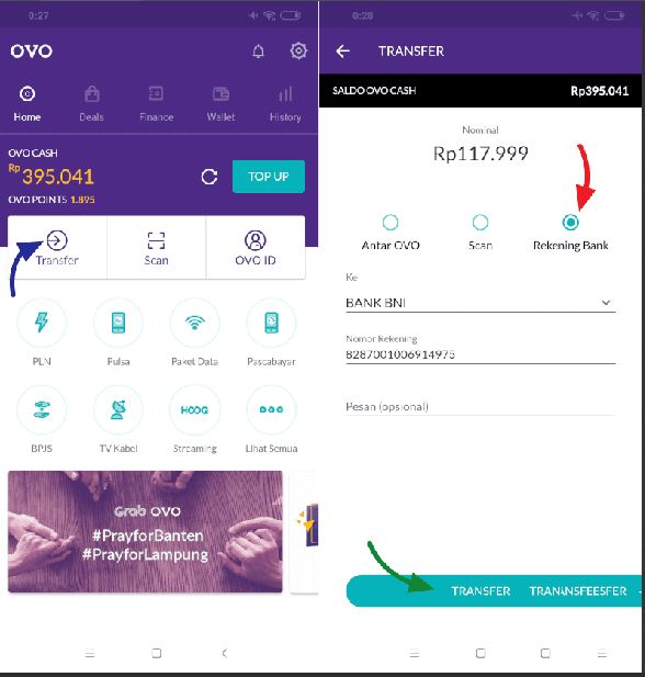 Bayar di aplikasi OVO