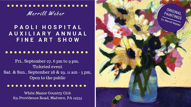 paoli-hospital-art-show-with-paintings-by-merrill-weber