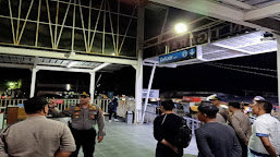 Jelang Pelantikan Presiden dan Wakil Presiden, Stasiun Kereta Api Tigaraksa Diperkerat
