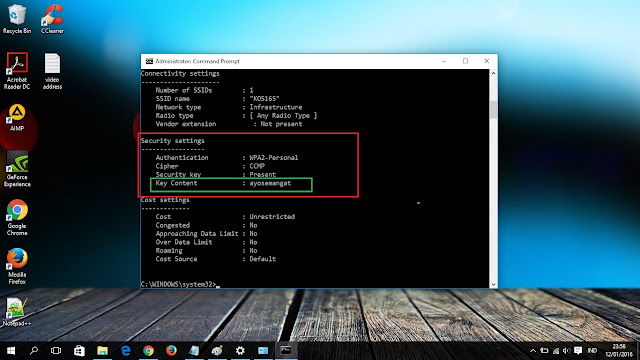 menemukan password yang hilang di windows 10