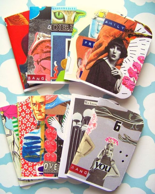 How to create a zine self publishing mixed media art