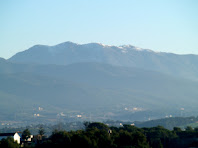 El Montseny vist des de l'alçada de Can Genes