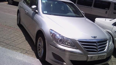 Updated 2011 Hyundai Genesis presented in Korea new pictures