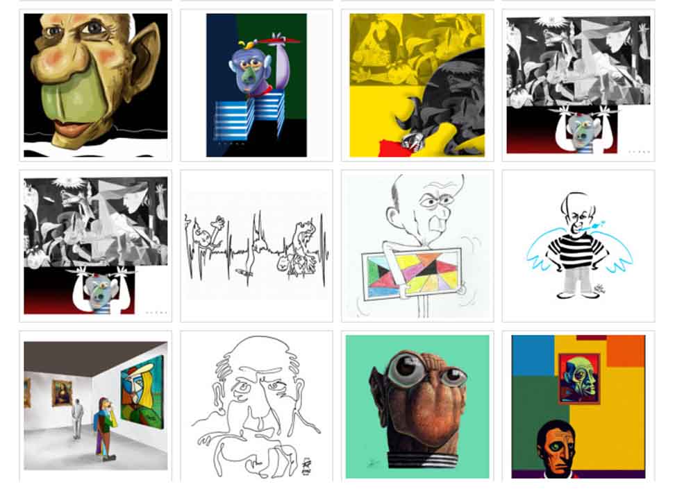 Gallery of International Caricature  "Picasso Among Us"