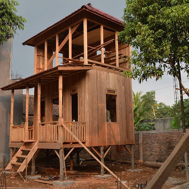 Jual Rumah  Kayu  I Rumah  Panggung Palembang I 081373447722 