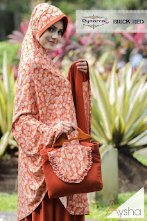 Mukena Asyha By Cynara Brick Red