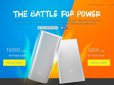 Xiaomi Launches 16000mAh and 5000mAh Mi Power Banks in India
