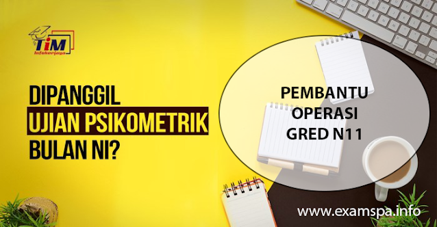 Rujukan Peperiksaan Online PSEE Ujian Psikometrik Pembantu 