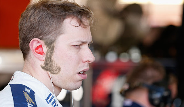 The new downforce package reminds Brad Keselowski of the 70's