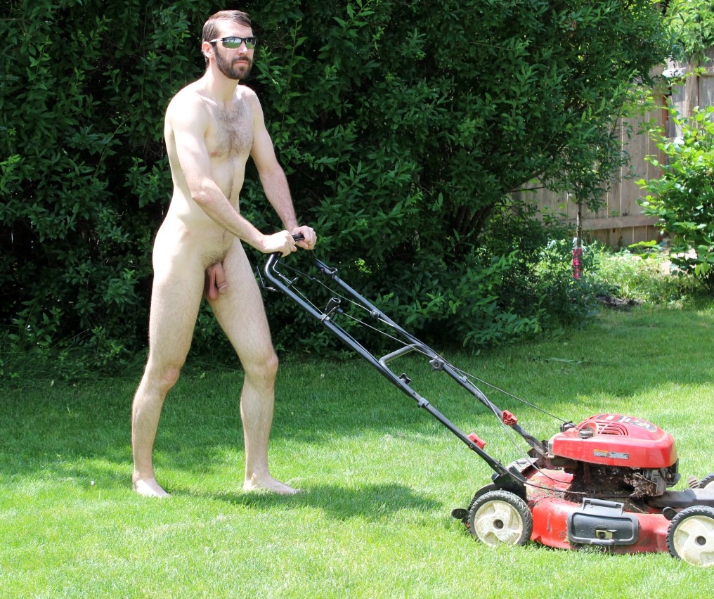 And mowing the lawn.