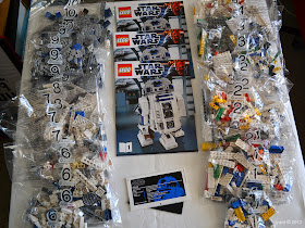 lego r2d2 - the unboxing