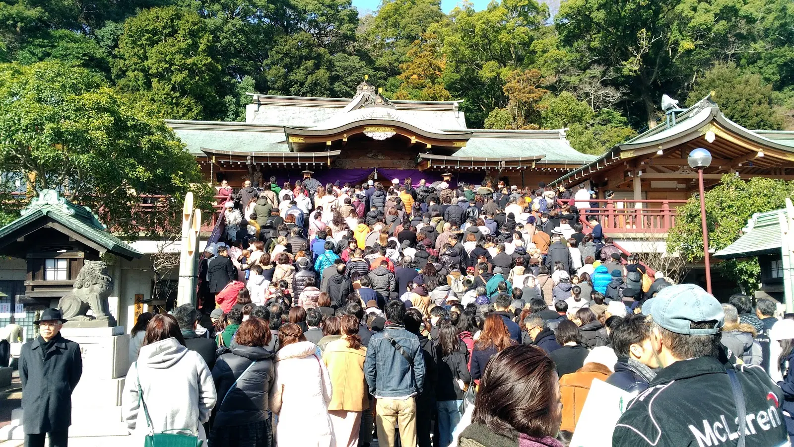 長崎県長崎市 諏訪神社で初詣！