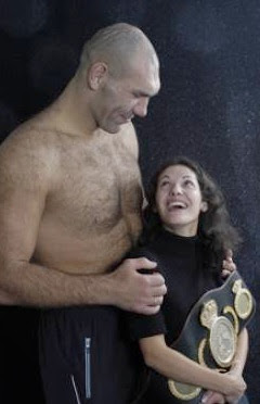 Nikolai Sergejewitsch Walujew, wife, feleség, felesége, Nikolai Sergeyevich Valuev, Nicolay. Nikolaj, Valujev, box, champion, boxer, boxoló