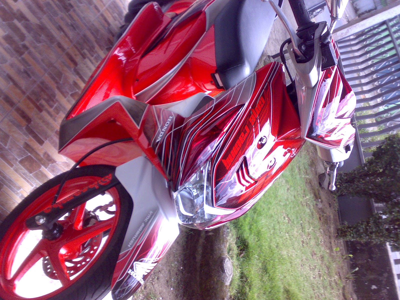 Honda Beat Airbrush Simple Elegan Honda Beat Airbrush