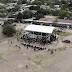 Techumbre  en la escuela primaria  Ignacio Allende.