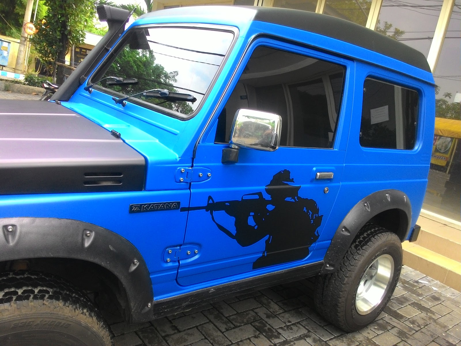 840 Modifikasi Mobil Katana Warna Biru Hd Terbaik Gambar Mobil