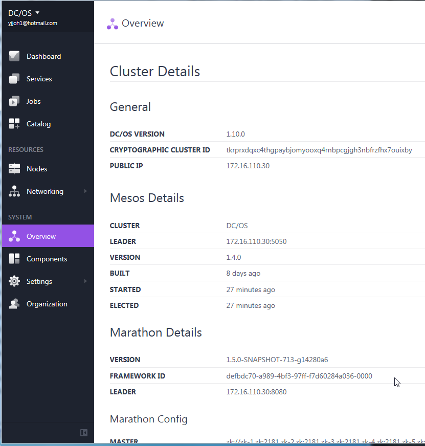 DCOS 1.10 After Upgrade