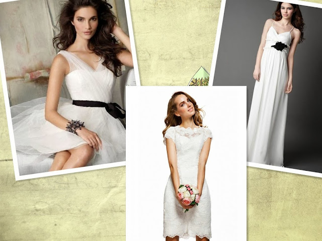 white bridesmaid dress