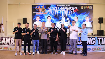 Perdana PBFI Parimo Gelar Open Tournament Body Contest 2024.