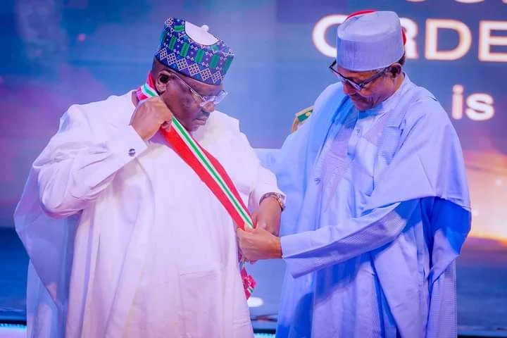 President Buhari presides over the Presentation of National Honours in Abuja