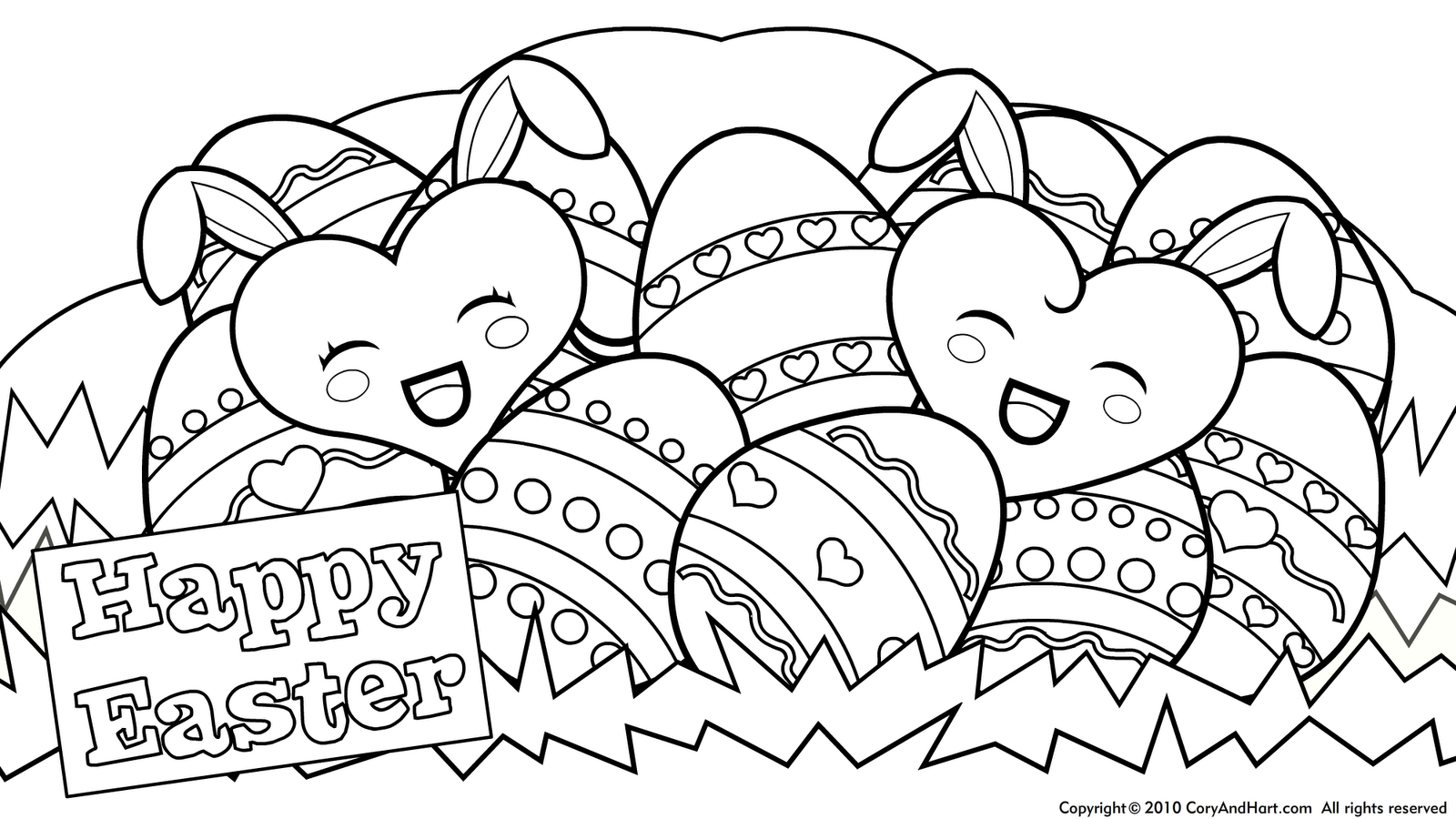 Download 13 Cute Easter Coloring Pages >> Disney Coloring Pages