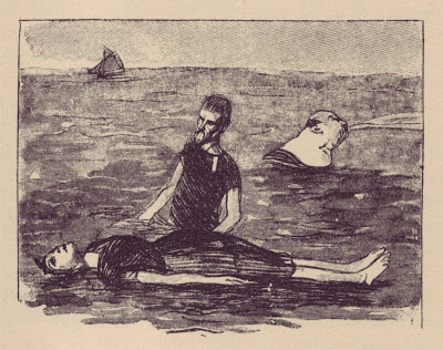 Image by Charles Huard for the first edition of L'Écornifleur by Jules Renard, 1892. Also included in The Sponger, the English translation of the novel