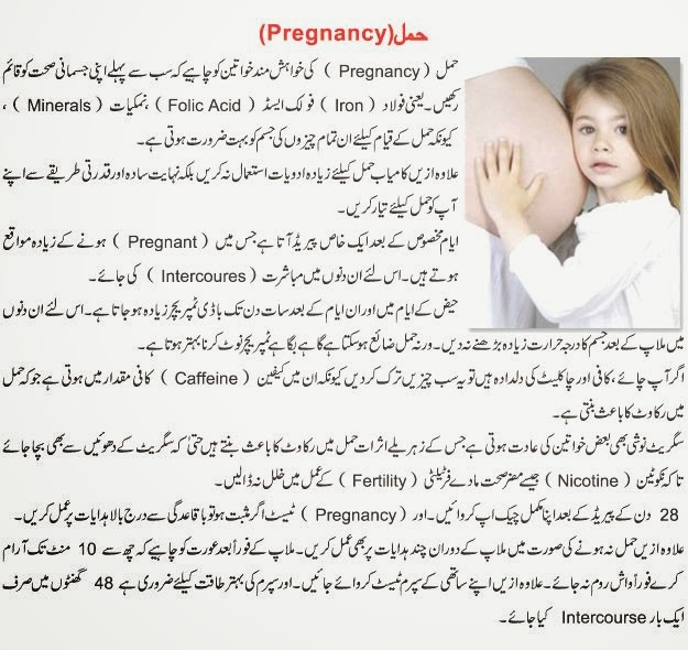 How To Get Pregnant Fast Natural Tips In Urdu