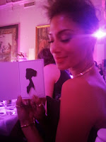 Silhouette of Nicole Scherzinger