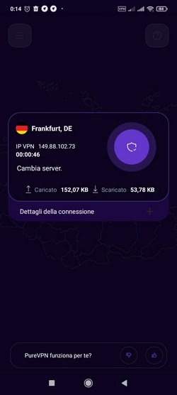 connessione server tedesco