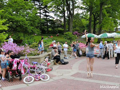 Central Park NYC Street Performers Ballet