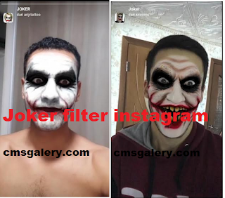 Joker filter instagram | How to get the Joker face filter on Instagram