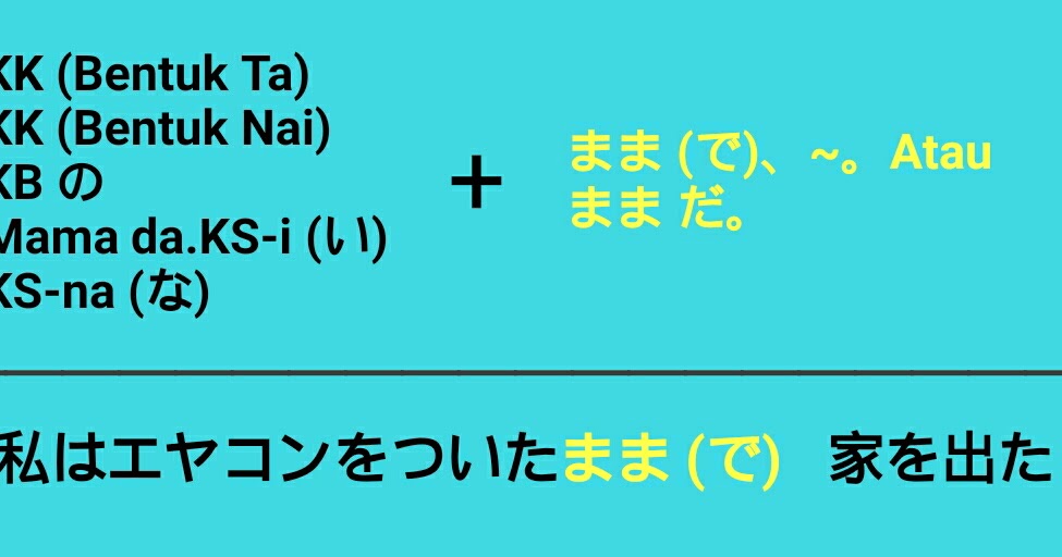 28 Rumus Bahasa Jepang  Modis 