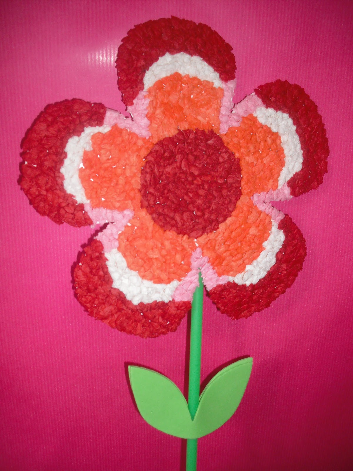 James&May Arts and Crafts Blog: Tissue Paper Flowers