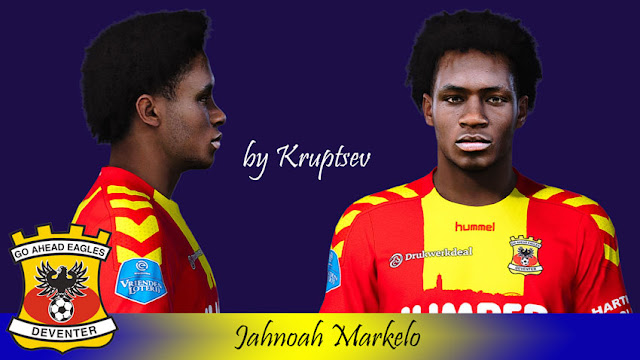 Jahnoah Markelo Face For eFootball PES 2021