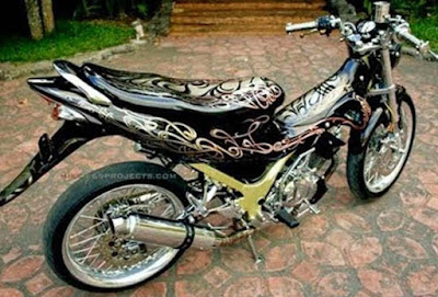 Modifikasi Satria Fu 150 terbaru