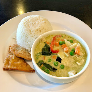 Green curry chicken at Chaba Thai Kitchen