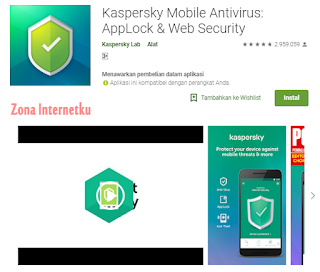 Kaspersky Android - Cara Ampuh Untuk Menghapus Virus Di Android