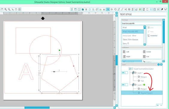 layers function, Silhouette Studio designer edition tutorials, Silhouette Design Studio tutorials, layers tool, silhouette tutorial