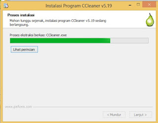 Cara instal Software CCleaner 