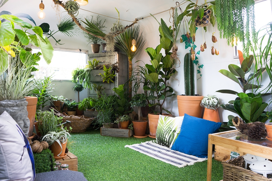 Diseño: cómo crear un jardín en un ambiente interior