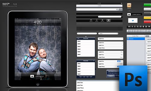 iPad GUI PSD