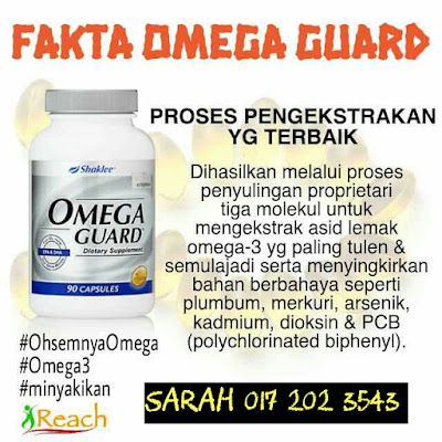 Bagaimana Omega 3 Bakar Lemak dengan Cepat, Omega Guard, Tsunami Shaklee, Kuruskan badan, Kurus dengan Omega 3, Turunkan Berat dengan Omega 3