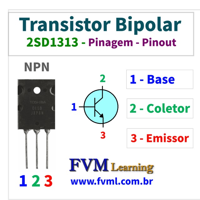 Datasheet-Pinagem-Pinout-Transistor-NPN-2SD1313-Características-Substituições-fvml