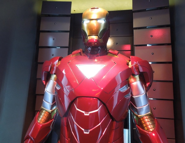 Iron Man Mark VI triangular chest plate