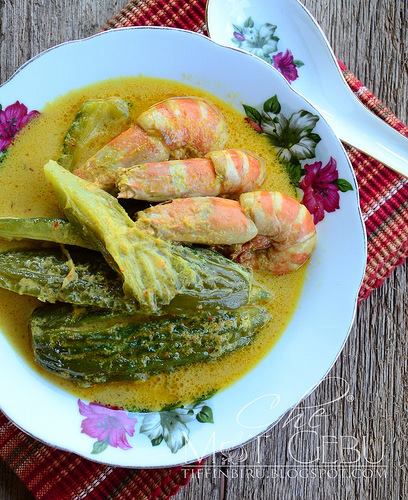 Cara Membuat Gulai Udang Dan Pare